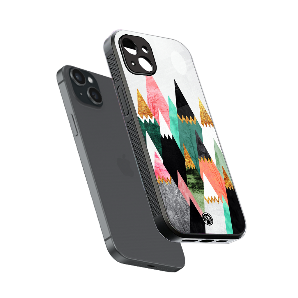 mountains are calling back phone cover | glass case for iphone 15 plus