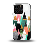 mountains are calling back phone cover | glass case for iphone 15 pro