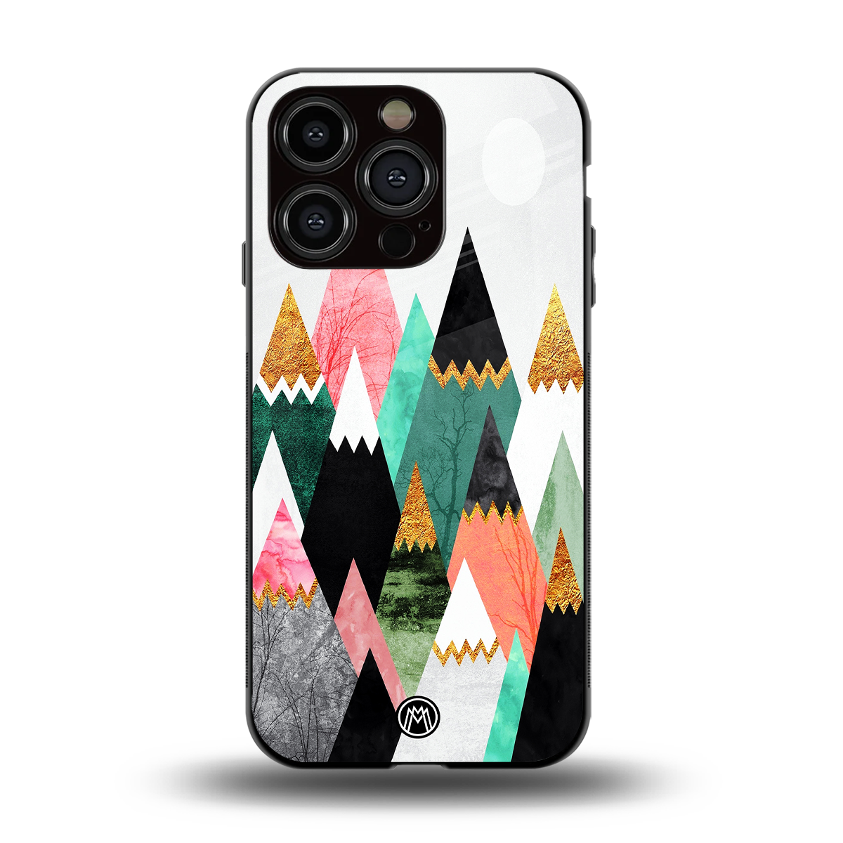 mountains are calling back phone cover | glass case for iphone 15 pro