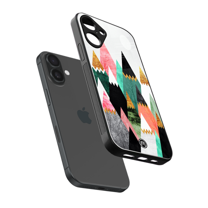 mountains are calling back phone cover | glass case for iphone 16 plus