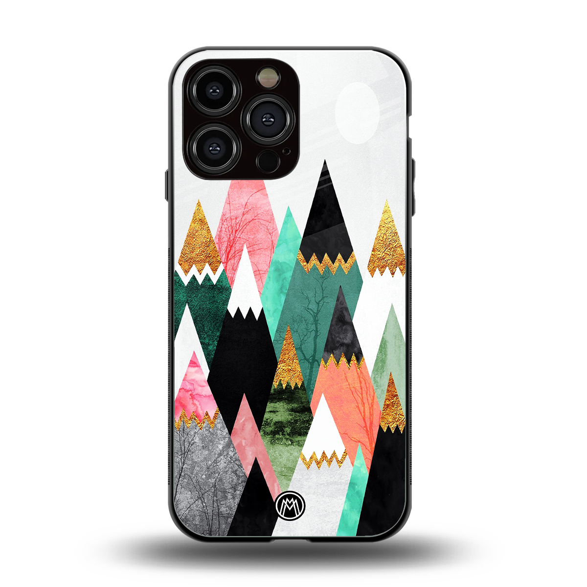 mountains are calling back phone cover | glass case for iphone 16 pro max