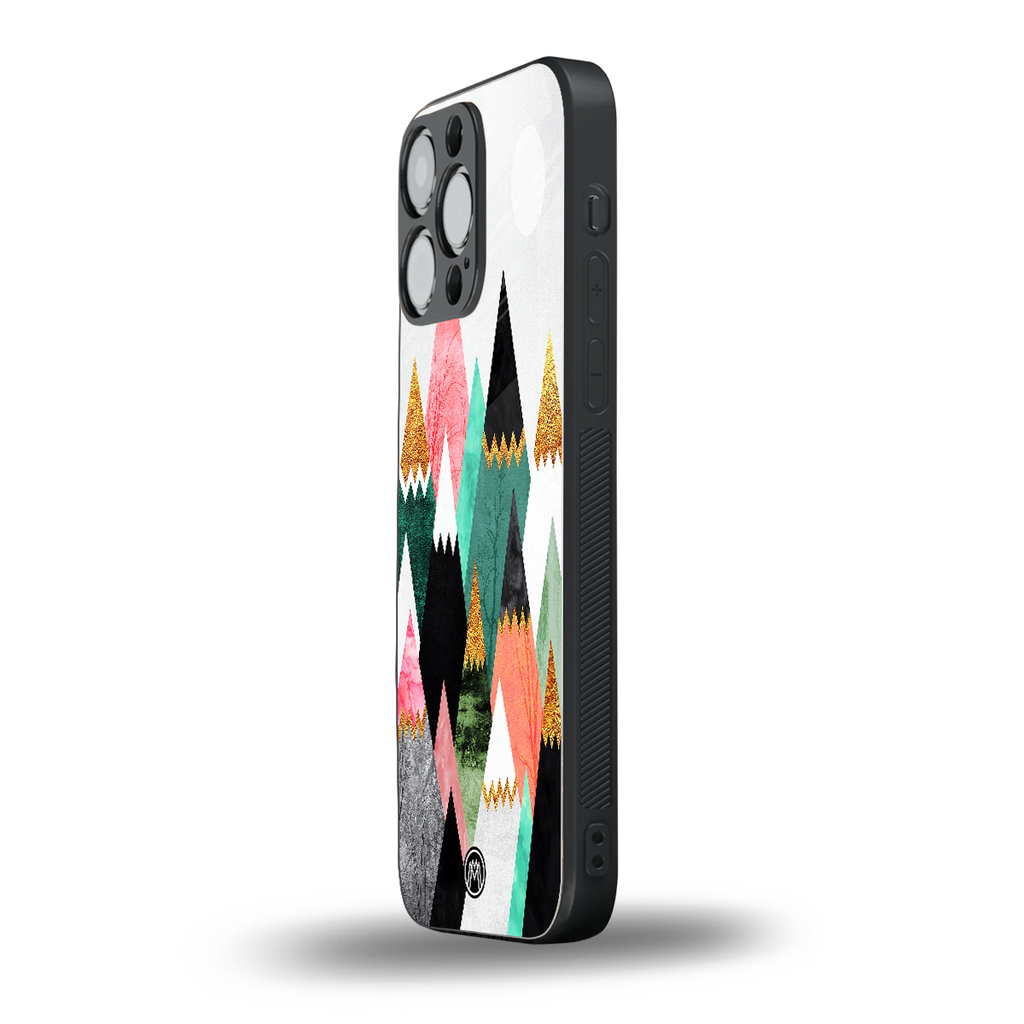 mountains are calling back phone cover | glass case for iphone 16 pro max