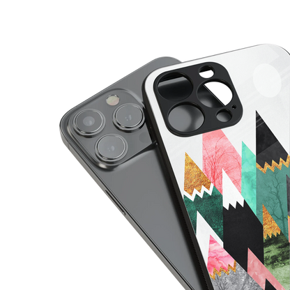 mountains are calling back phone cover | glass case for iphone 13 pro max
