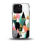 mountains are calling back phone cover | glass case for iphone 16 pro