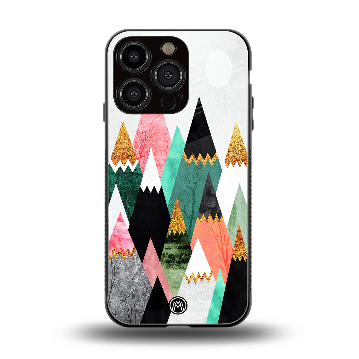 mountains are calling back phone cover | glass case for iphone 16 pro