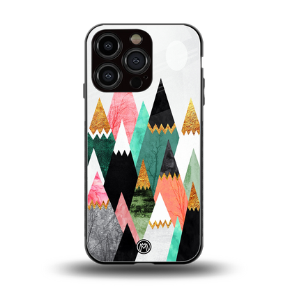 mountains are calling back phone cover | glass case for iphone 16 pro