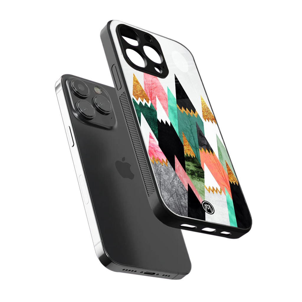 mountains are calling back phone cover | glass case for iphone 16 pro