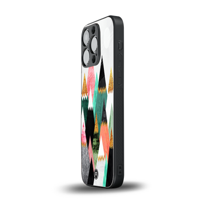 mountains are calling back phone cover | glass case for iphone 16 pro