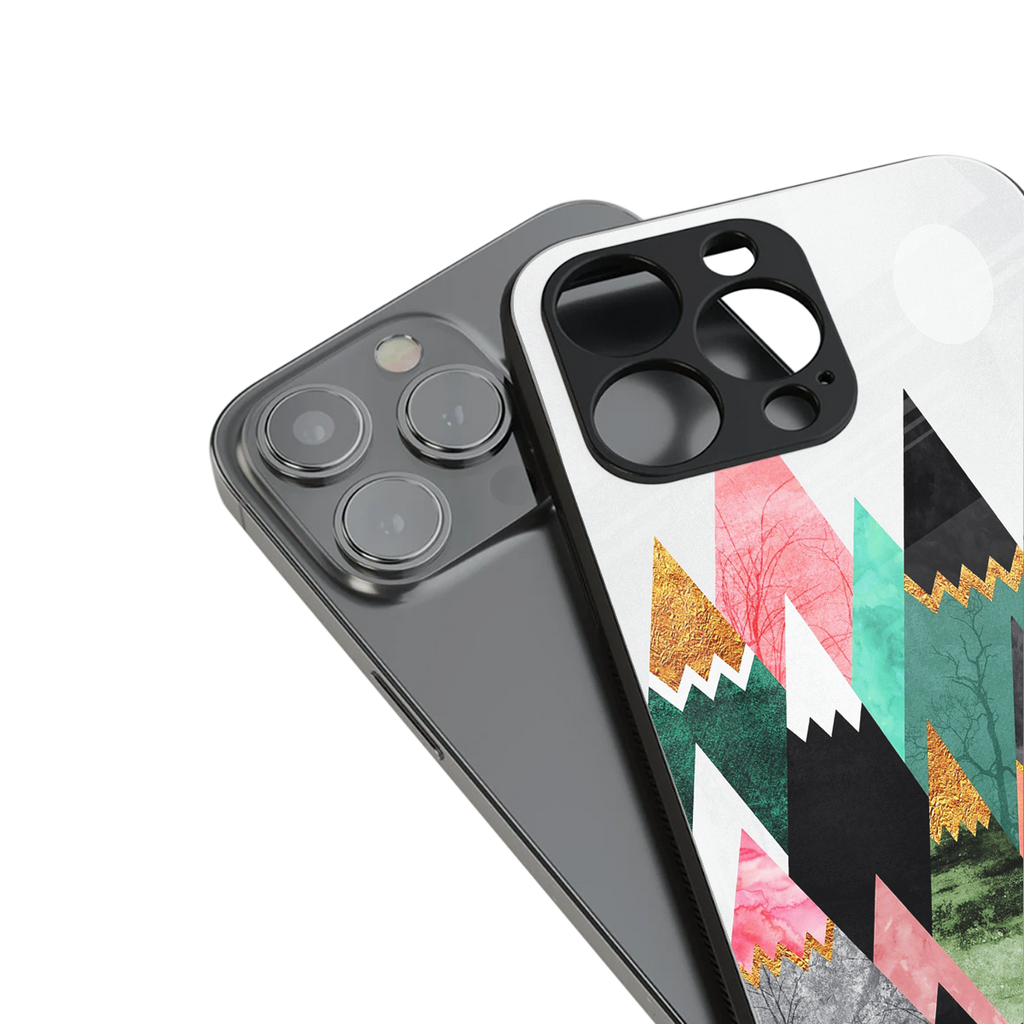 mountains are calling back phone cover | glass case for iphone 16 pro
