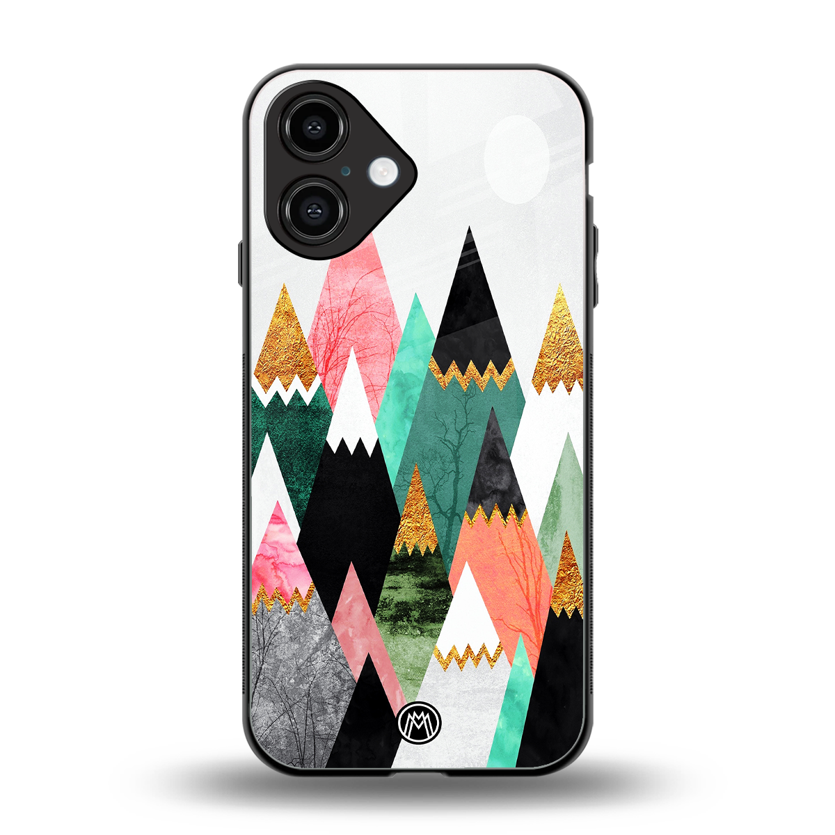 mountains are calling back phone cover | glass case for iphone 16