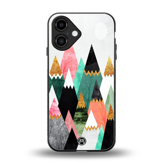 mountains are calling back phone cover | glass case for iphone 16
