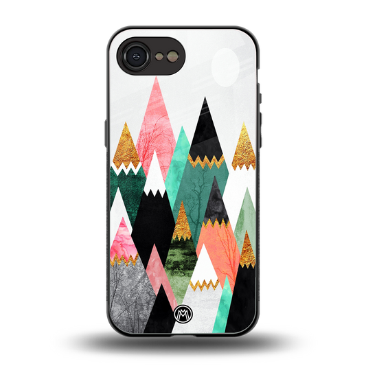 mountains are calling back phone cover | glass case for iphone 16e