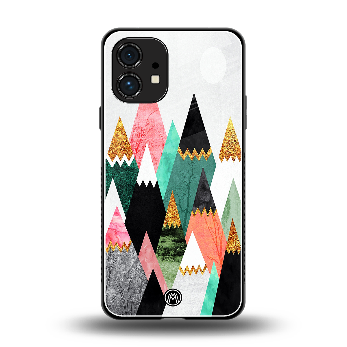 mountains are calling back phone cover | glass case for nothing phone 1