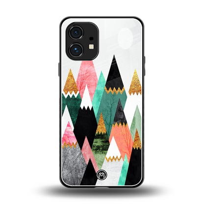mountains are calling back phone cover | glass case for nothing phone 1