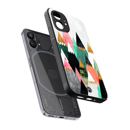 mountains are calling back phone cover | glass case for nothing phone 1