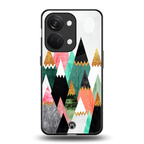 mountains are calling back phone cover | glass case for oneplus nord 3