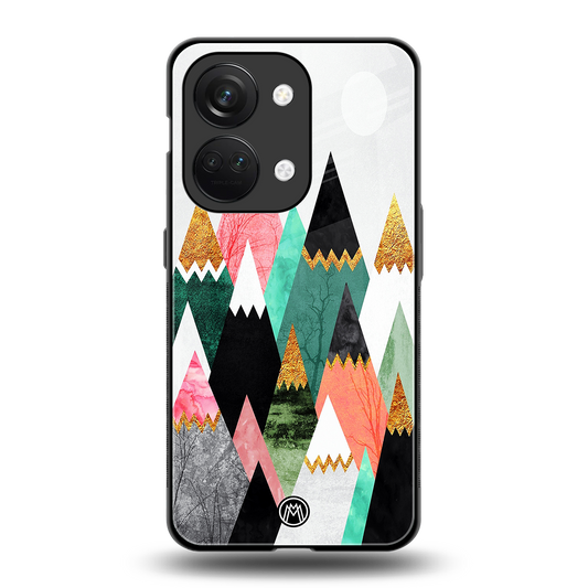 mountains are calling back phone cover | glass case for oneplus nord 3