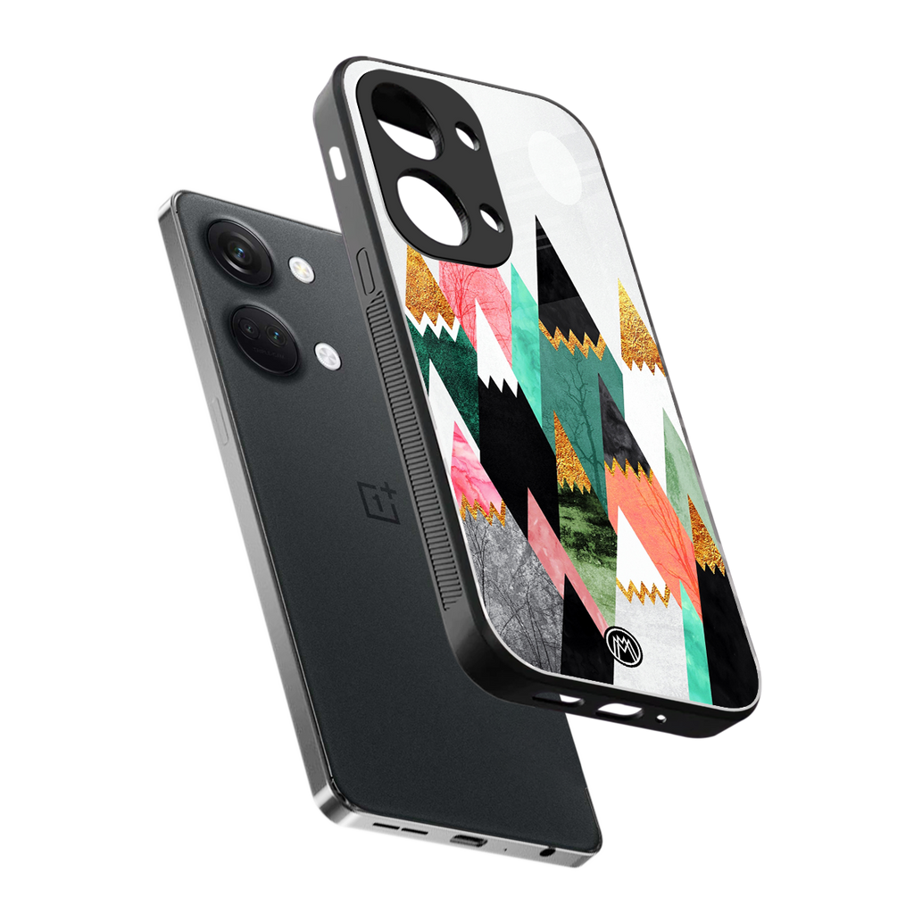 mountains are calling back phone cover | glass case for oneplus nord 3