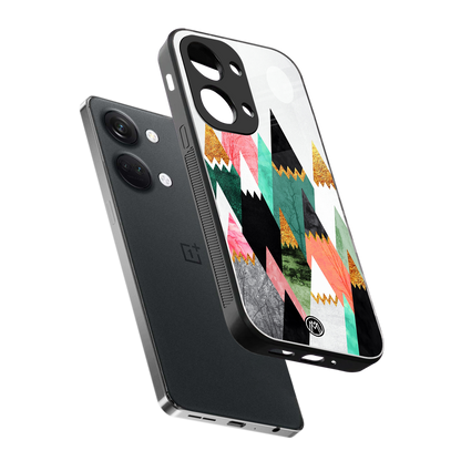 mountains are calling back phone cover | glass case for oneplus nord 3