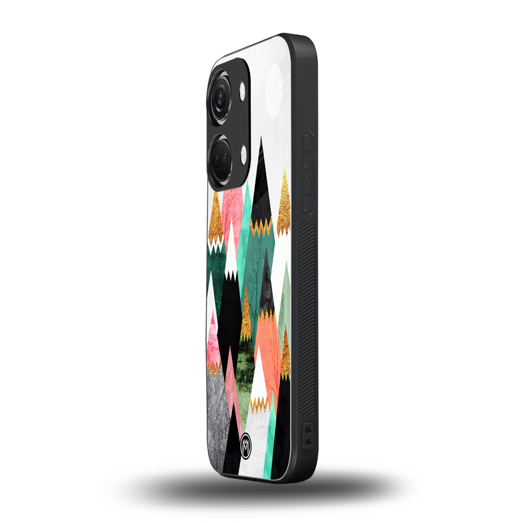 mountains are calling back phone cover | glass case for oneplus nord 3