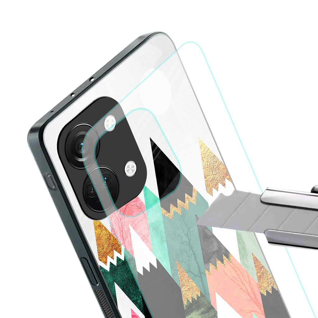 mountains are calling back phone cover | glass case for oneplus nord 3