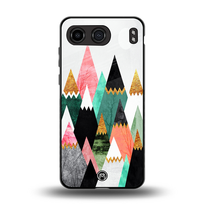 mountains are calling back phone cover | glass case for oneplus nord 4