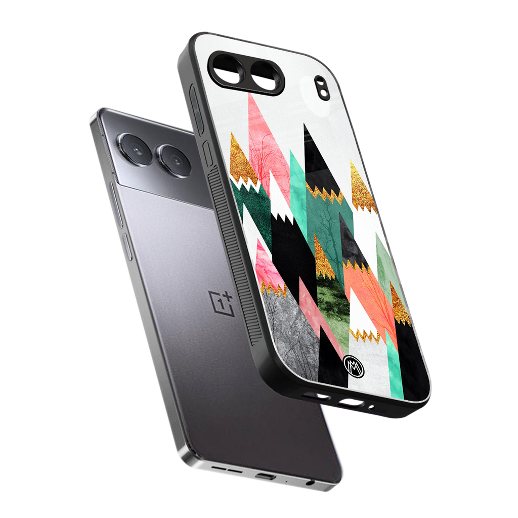 mountains are calling back phone cover | glass case for oneplus nord 4