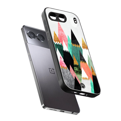 mountains are calling back phone cover | glass case for oneplus nord 4