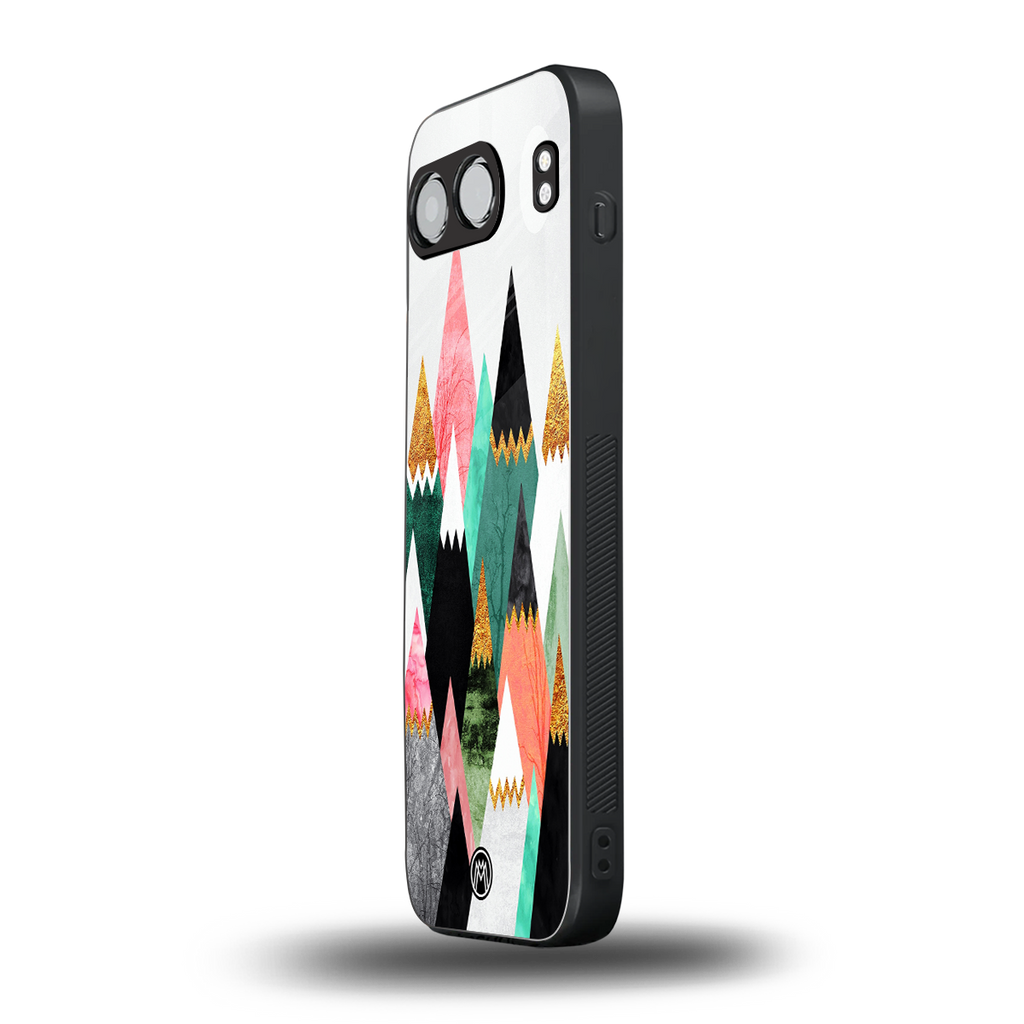 mountains are calling back phone cover | glass case for oneplus nord 4