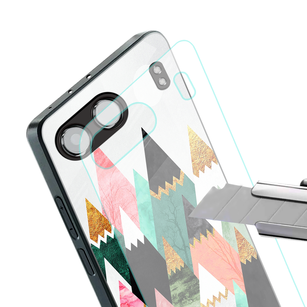 mountains are calling back phone cover | glass case for oneplus nord 4