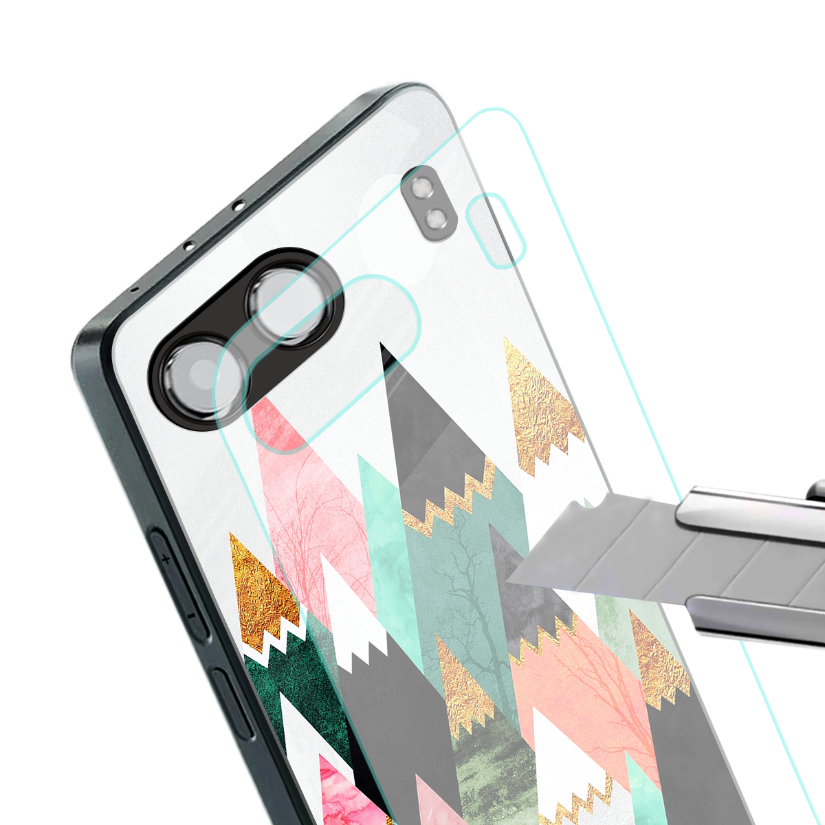 mountains are calling back phone cover | glass case for oneplus nord 4