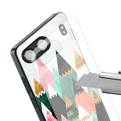 mountains are calling back phone cover | glass case for oneplus nord 4