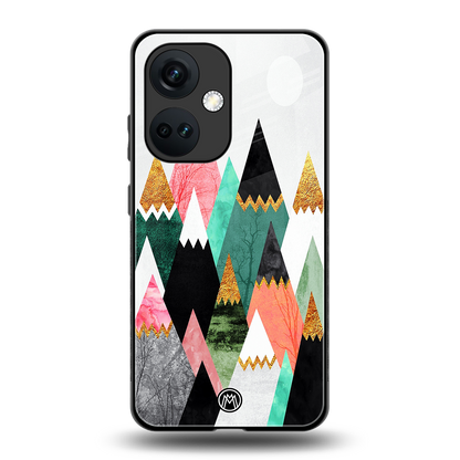 mountains are calling back phone cover | glass case for oneplus nord ce 3