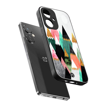 mountains are calling back phone cover | glass case for oneplus nord ce 3