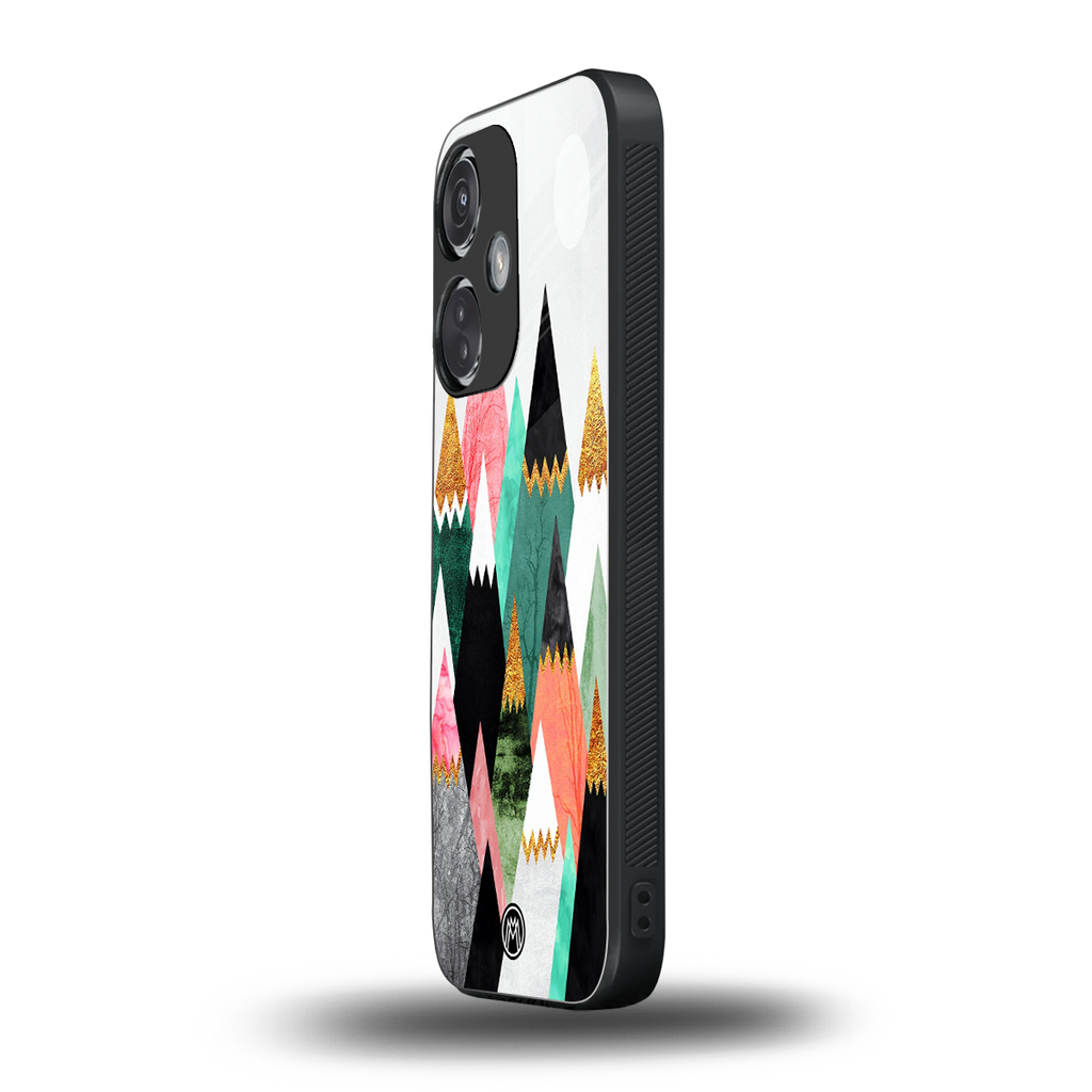 mountains are calling back phone cover | glass case for oneplus nord ce 3