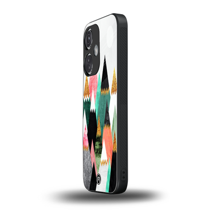 mountains are calling back phone cover | glass case for oneplus nord ce 3