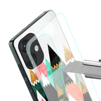 mountains are calling back phone cover | glass case for oneplus nord ce 3