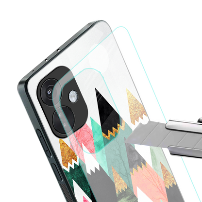 mountains are calling back phone cover | glass case for oneplus nord ce 3