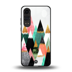 mountains are calling back phone cover | glass case for oneplus nord ce 4 lite
