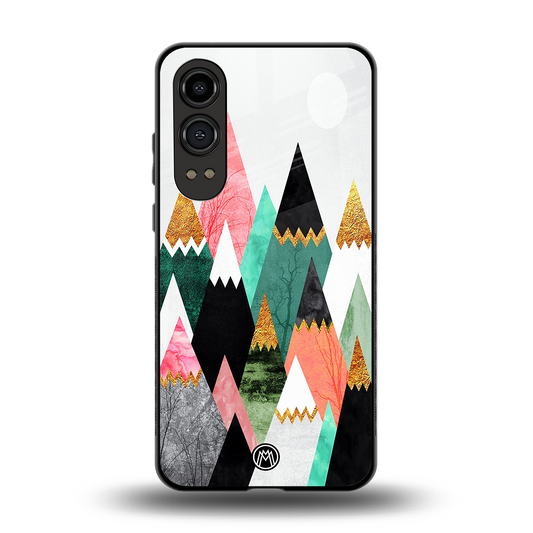 mountains are calling back phone cover | glass case for oneplus nord ce 4 lite