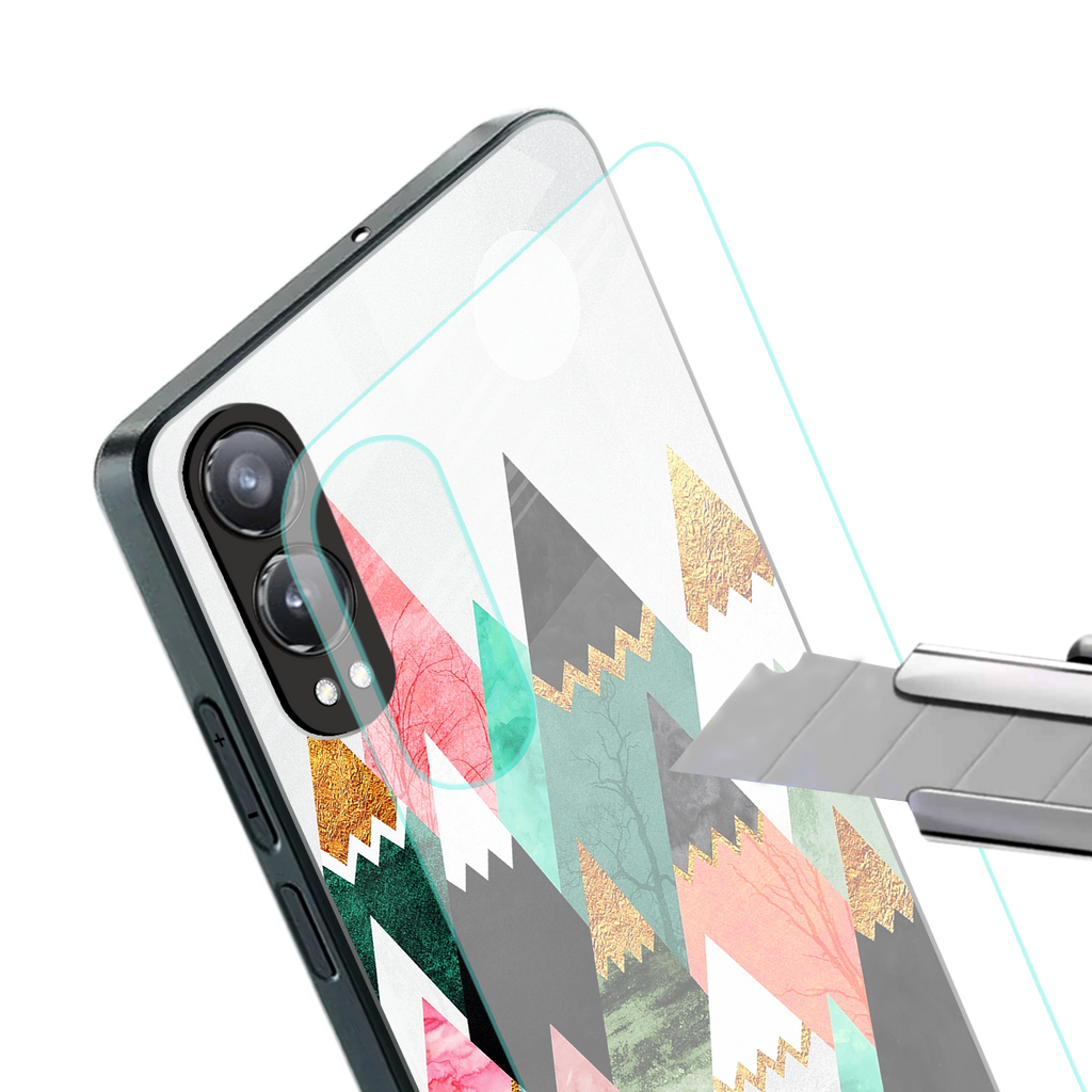 mountains are calling back phone cover | glass case for oneplus nord ce 4 lite