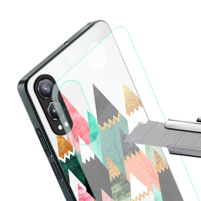 mountains are calling back phone cover | glass case for oneplus nord ce 4 lite