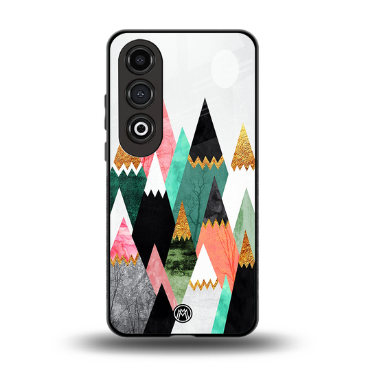 mountains are calling back phone cover | glass case for oneplus nord ce 4