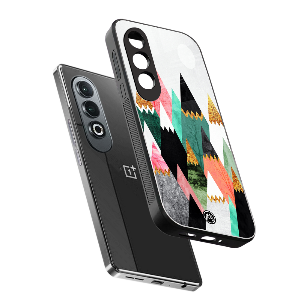 mountains are calling back phone cover | glass case for oneplus nord ce 4