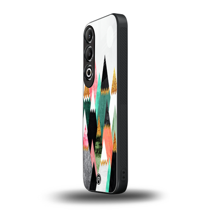 mountains are calling back phone cover | glass case for oneplus nord ce 4