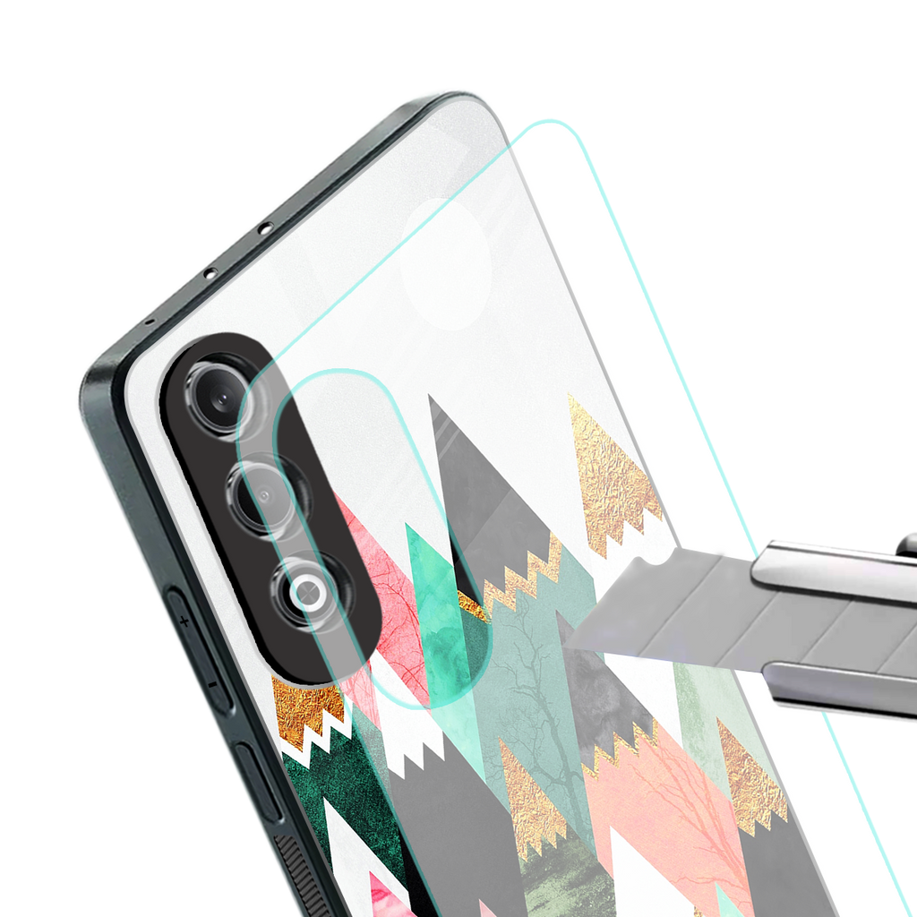 mountains are calling back phone cover | glass case for oneplus nord ce 4