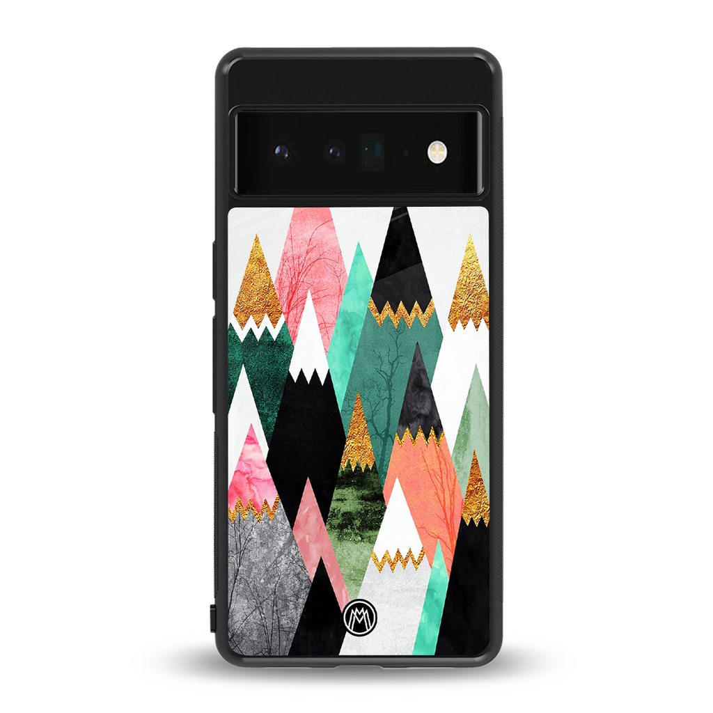 mountains are calling back phone cover | glass case for google pixel 6 pro
