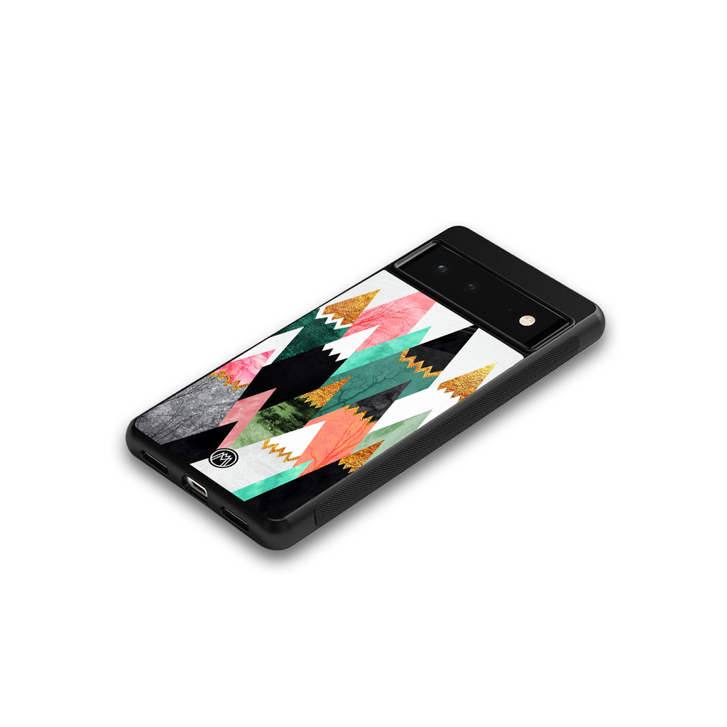 mountains are calling back phone cover | glass case for google pixel 6