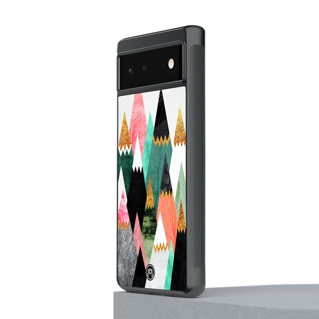 mountains are calling back phone cover | glass case for google pixel 6