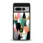 mountains are calling back phone cover | glass case for google pixel 7 pro